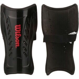 Wilson Black Youth Soccer Shin Guards WSP2000